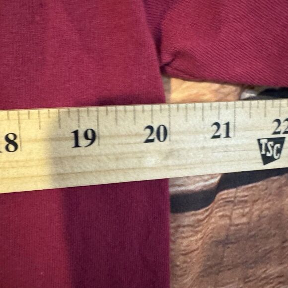 Charles Towne Landing T-Shirt Large Maroon EST 1670 SC History Homeland Security - Picture 8 of 8